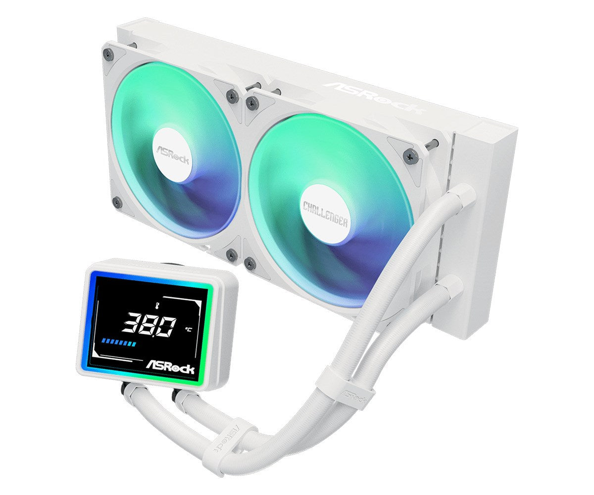 Smart Digital Display with ARGB Lighting - Real-time CPU Temp, Frequency, Fan Speed 3-Zoll-Digitaldisplay
