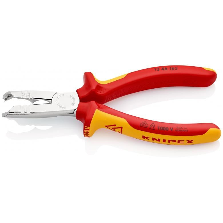 Knipex 13 46 165 Cable Stripper Red Yellow