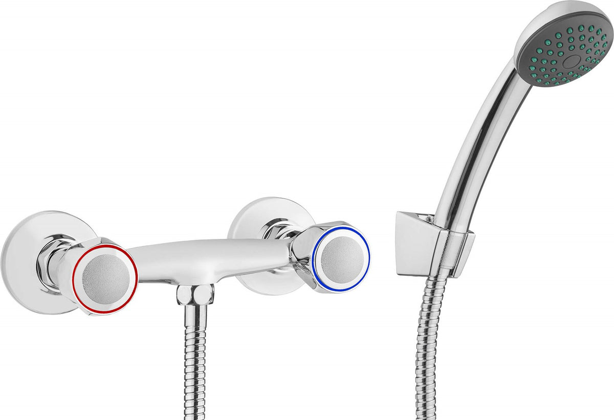 Deante Wall-Mounted Shower Faucet with Shower Set