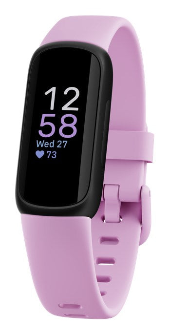Fitbit Inspire 3 - Activity Tracker - Black - Wrist size: up to 221 mm - Bluetooth (FB424BKLV)