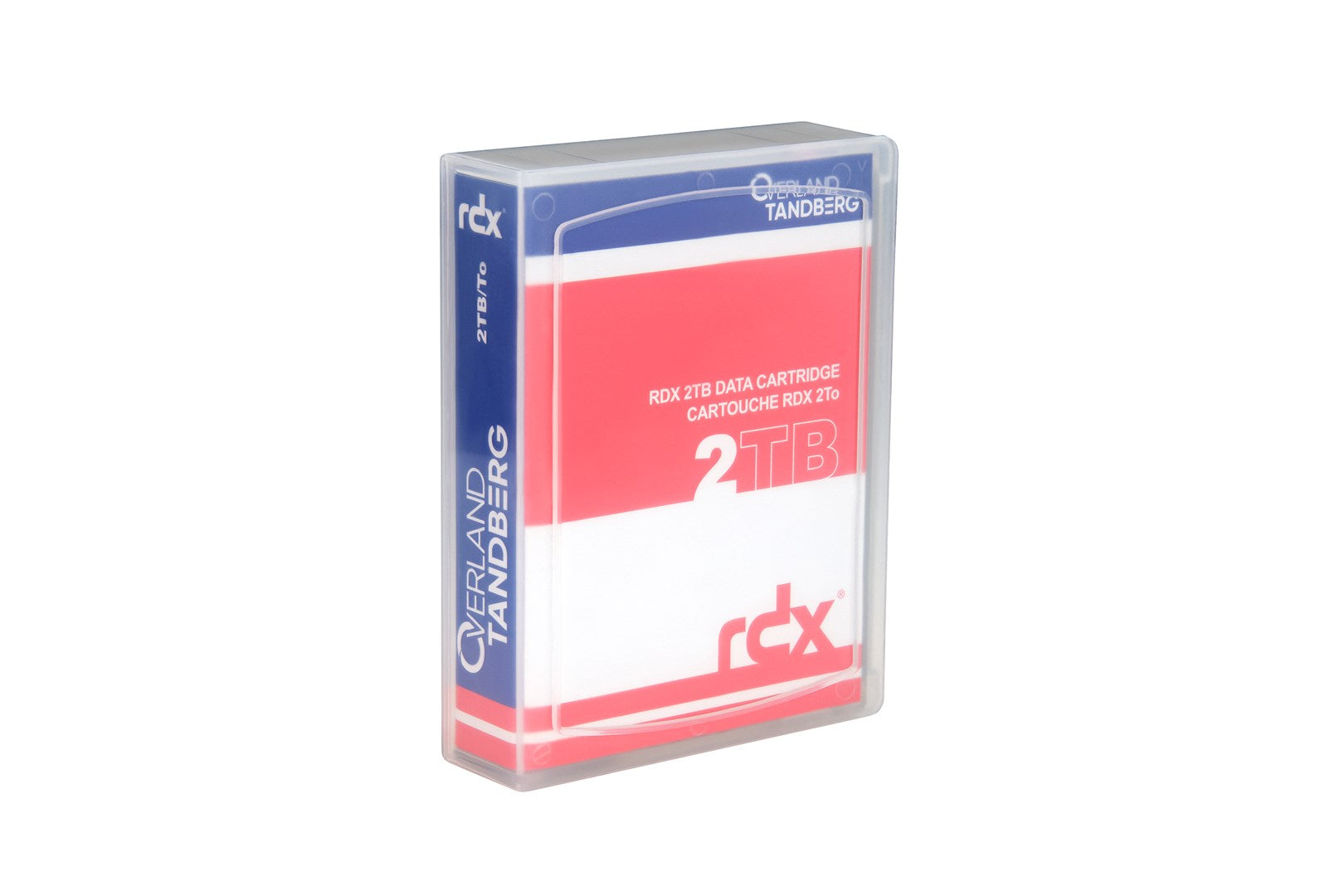 Tandberg RDX QuikStor - RDX HDD Cartridge - 2TB - for Tandberg Data RDX QuikStation 4, RDX QuikStation 8, RDX QuikStor (8731-RDX)