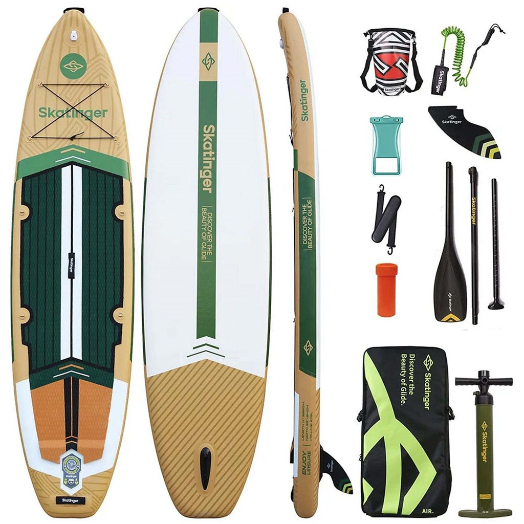 Skatinger Stand Up Paddleboard Inflatable 3350 mm x 975 mm x 450 mm Peninsula Trojan Horse