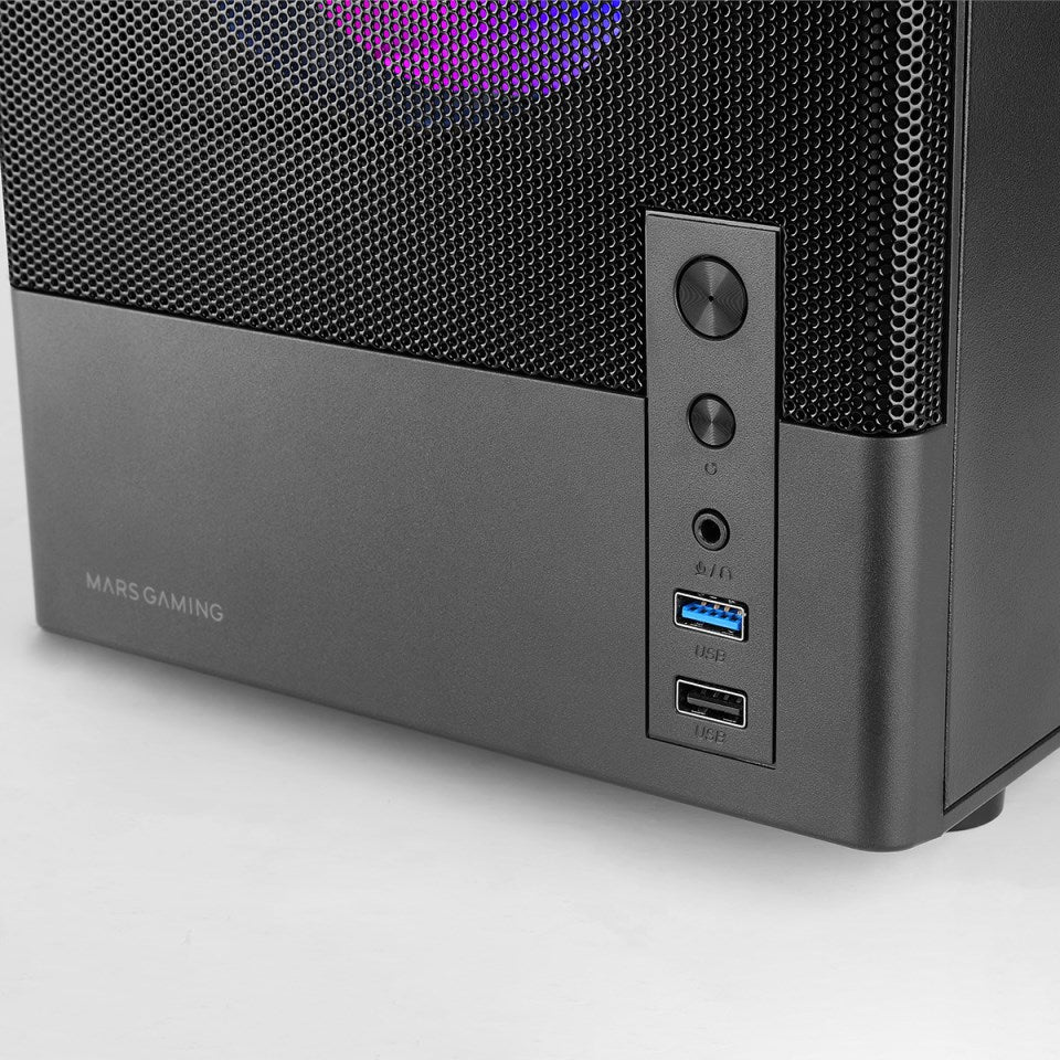 TACENS MARS MC-ONYX 3xARGB mATX – computer case