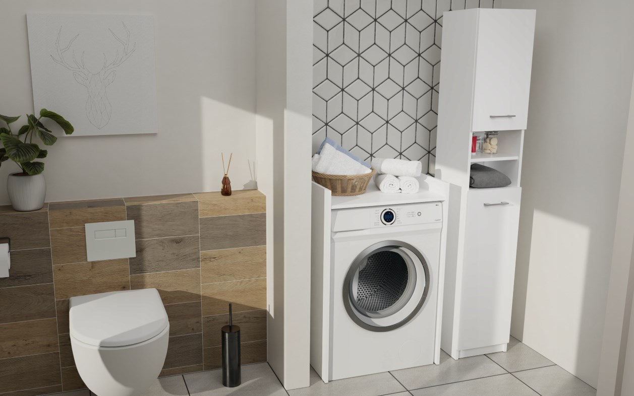 WASHING MACHINE CABINET POLA NP WHITE