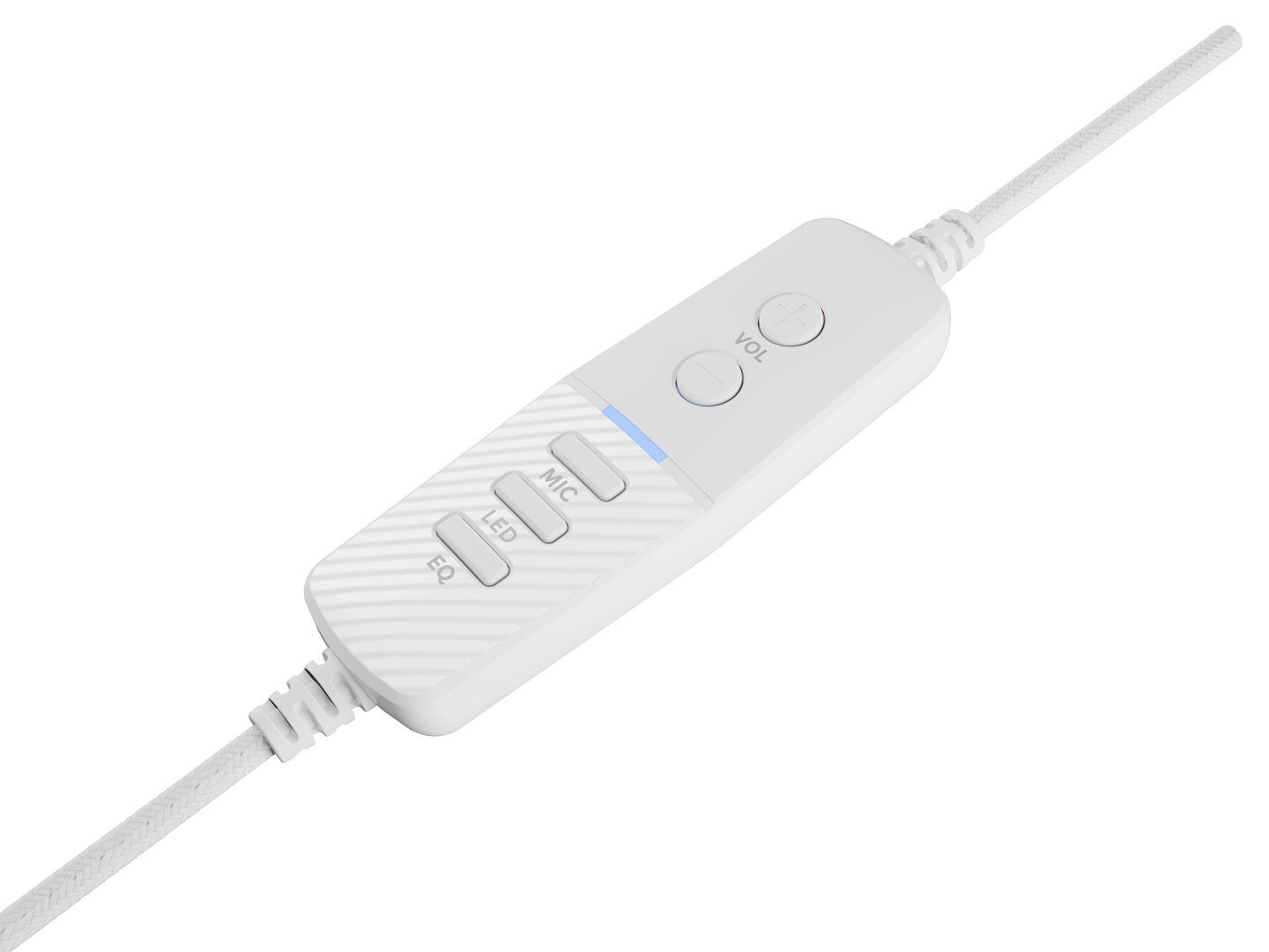 GENESIS Neon 764 Wired Gaming Headset USB Type-A White