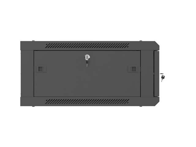 Lanberg Rack Cabinet 4U Wall-Mounted Metal IP20 Two Fans WF01-6604-00B