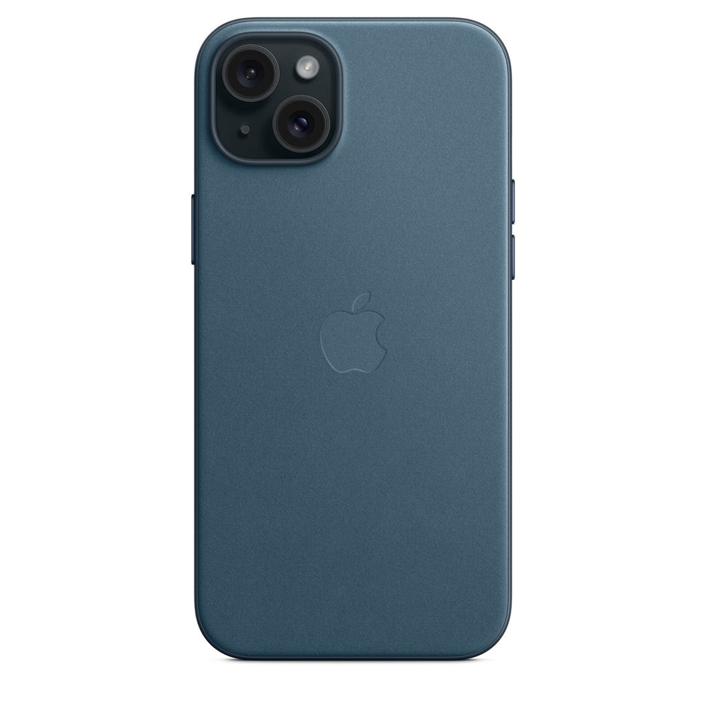 Apple FineWoven Case Pacific Blue for iPhone 15 Plus - MT4D3ZM/A