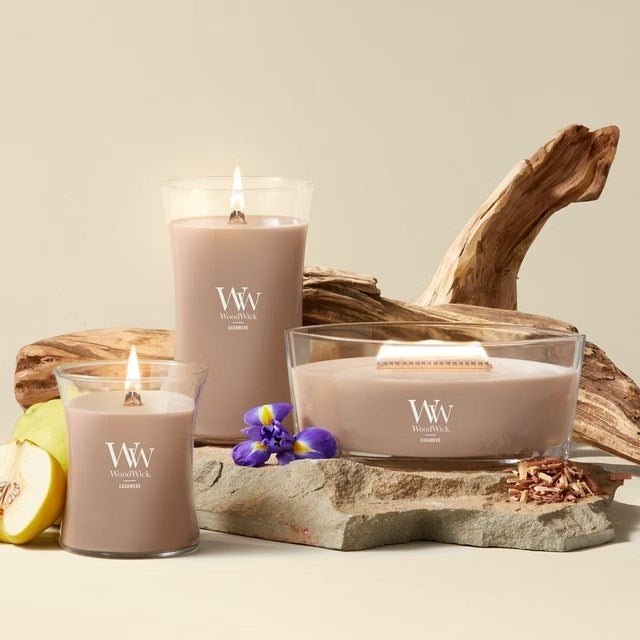 WoodWick Scented Candle 1720908E Cashmere 1 pc | Indoor