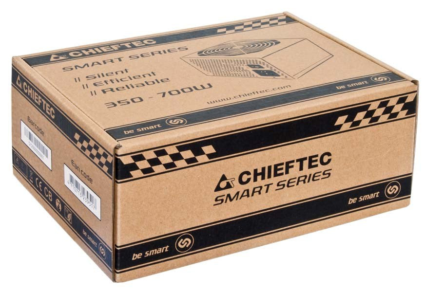 Chieftec Smart GPS-700A8 Power Supply Unit 700W 20+4 Pin ATX PS/2 Black