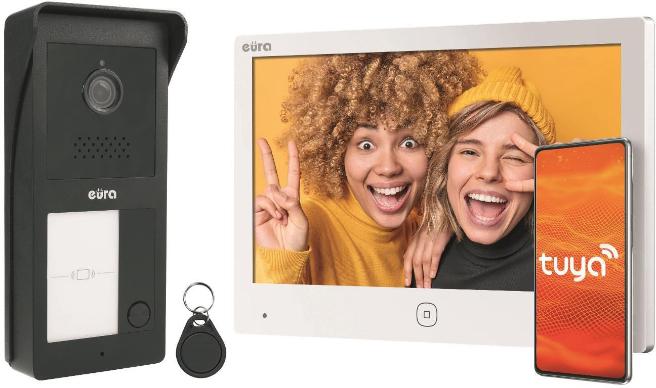 EURA VDP-49A3-2TY WiFi Video Door Phone - 2-Wire