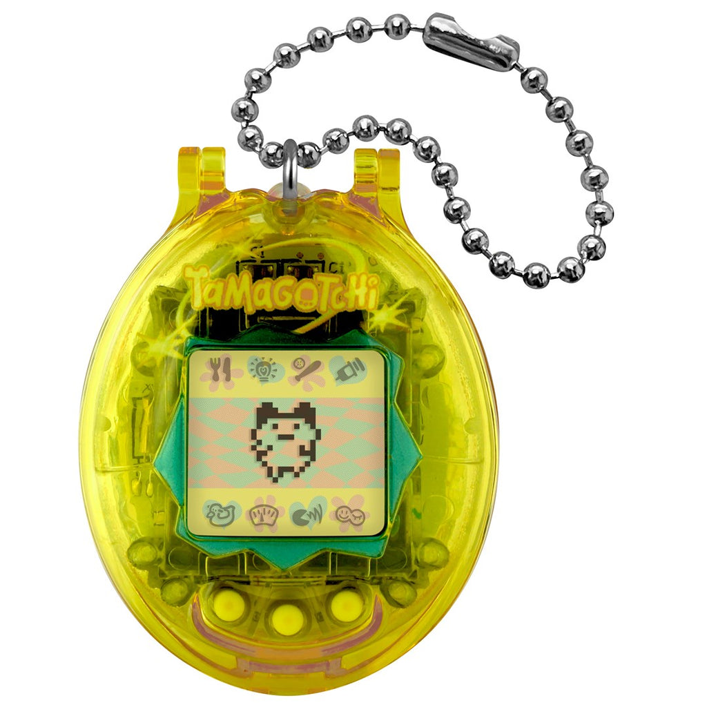 BANDAI Tamagotchi Original with Case Yellow Collectible Figure 47021