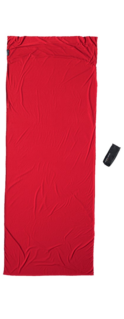 Cocoon TravelSheet Rectangular sleeping bag Cotton  Fabric Red