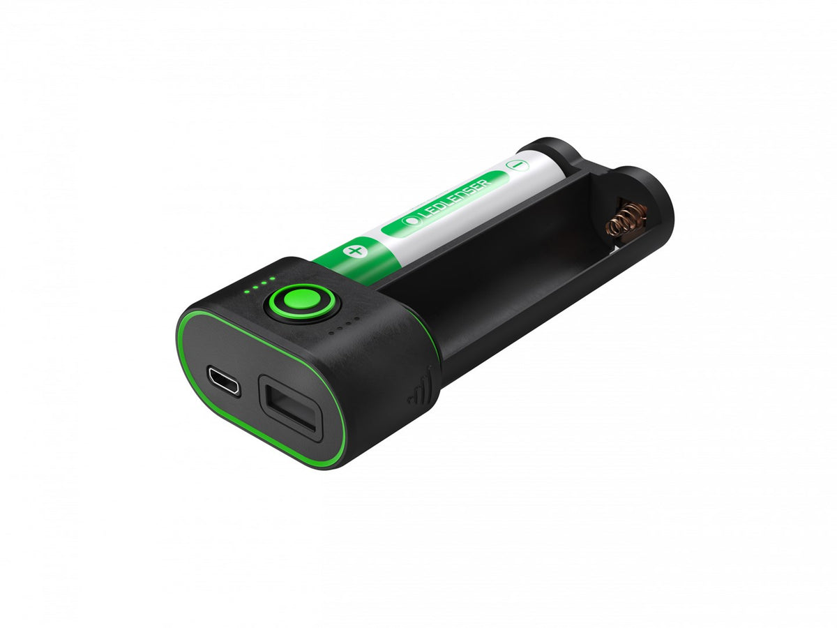 Ledlenser Flex7 6800mAh Power Bank Black Green