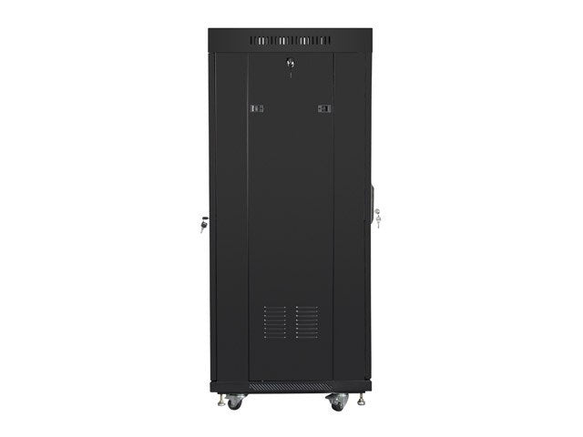 Lanberg Standing Rack Cabinet 19" 27U 600x600 Black FF01-6627-23BL