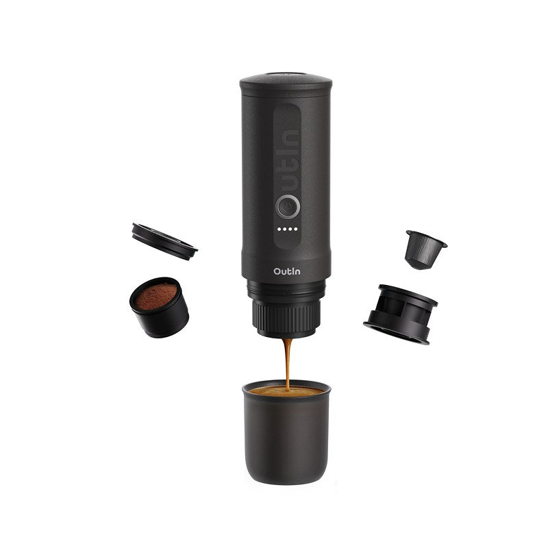 Outin OTEM-01-SG Portable Electric Coffee Maker - O1240000016413