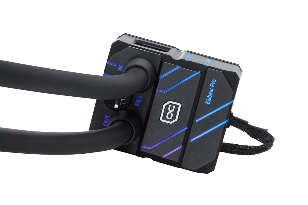 Alphacool Eisbaer Pro Aurora 360 All-in-One Liquid Cooler Black, White
