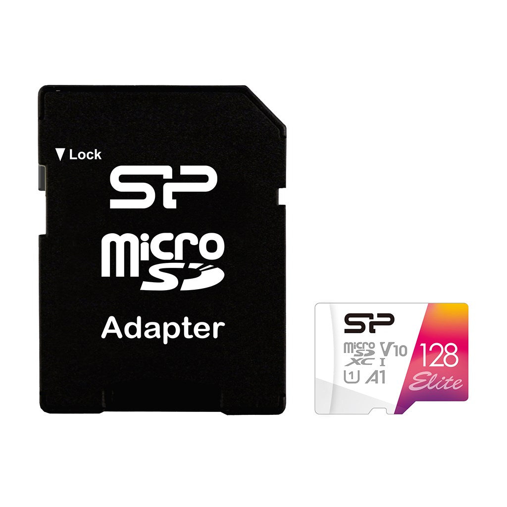 Silicon Power Elite 128 GB MicroSDXC UHS-I Class 10