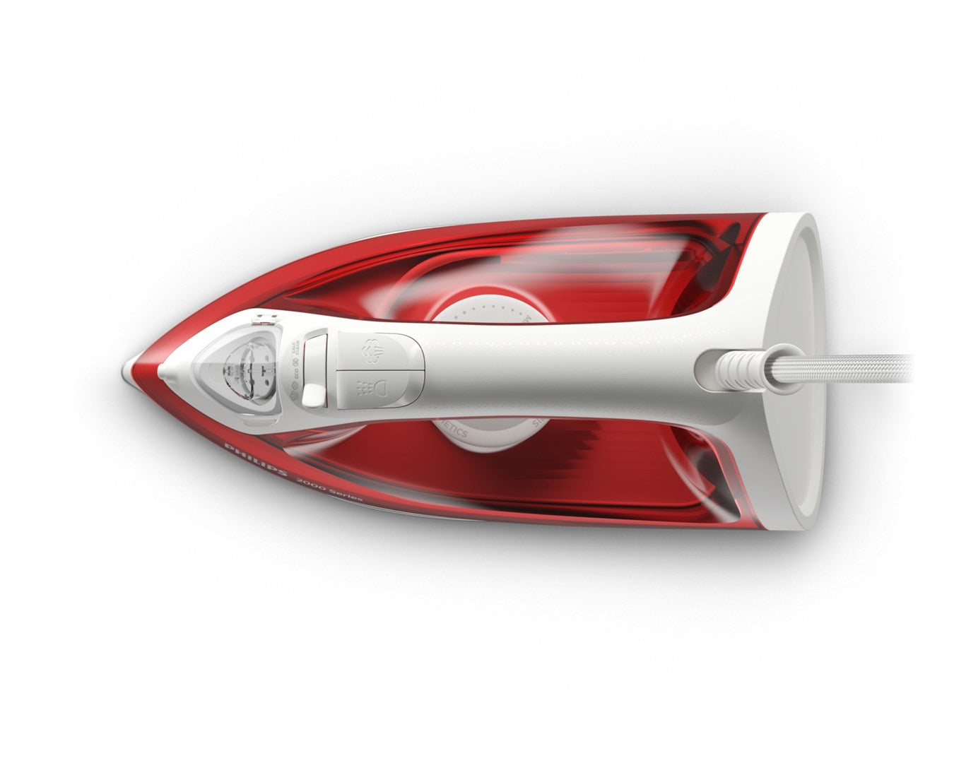 Philips 2000 Series DST2010/40 Steam Iron Red White