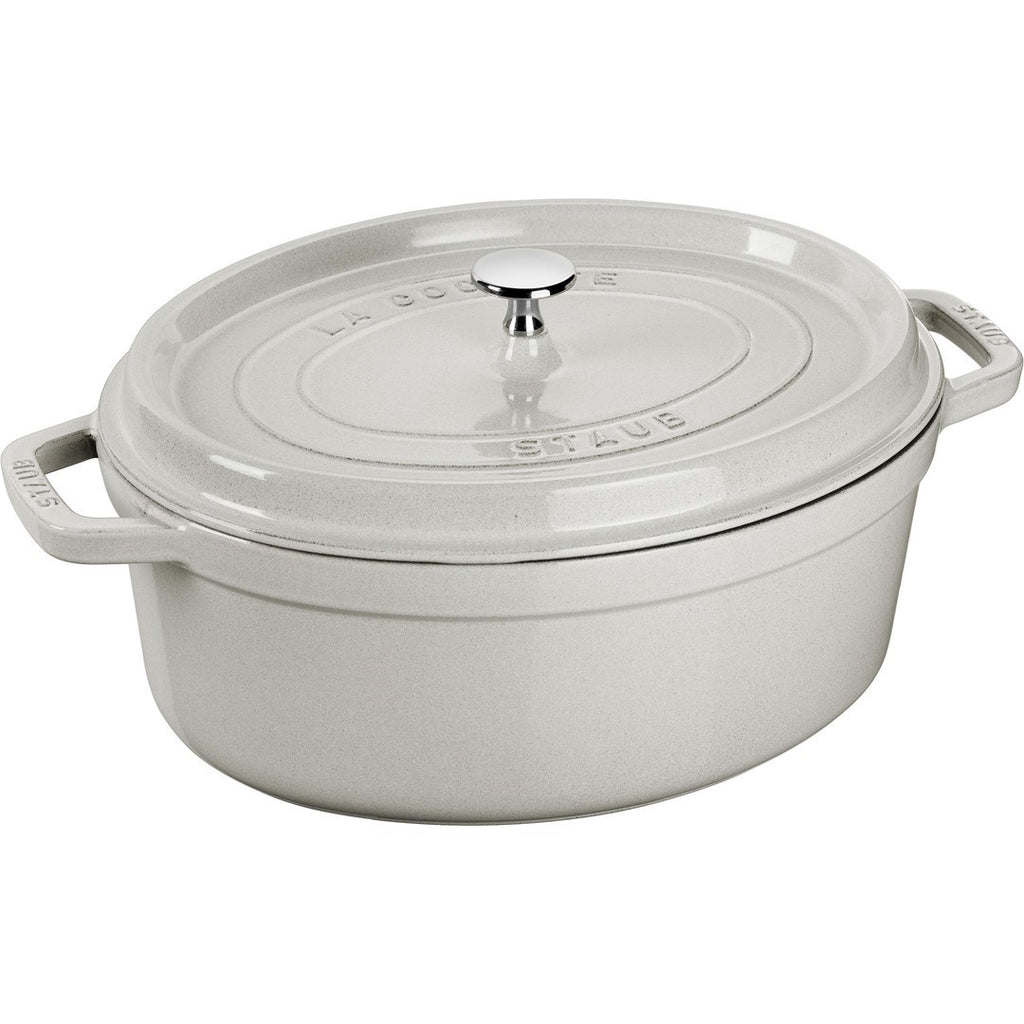 STAUB LA COCOTTE Cast Iron Oval Pot 3.2L Truffle