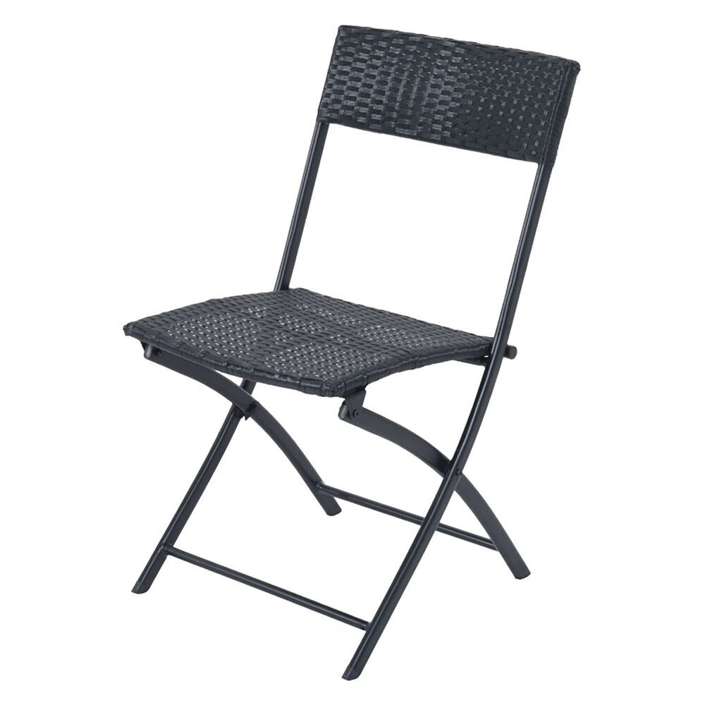 Garden Furniture Set Black Forest - 2 Folding Chairs and Table