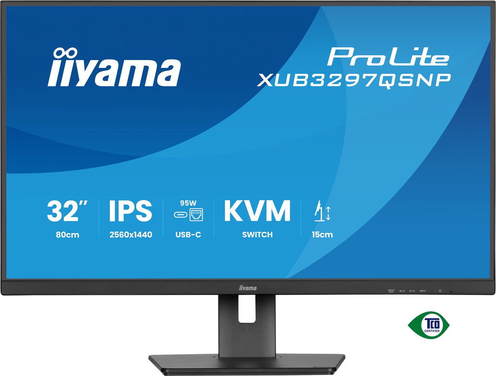 IIYAMA ProLite XUB3297QSNP-B1 Computer Monitor 32" Quad HD LED Black
