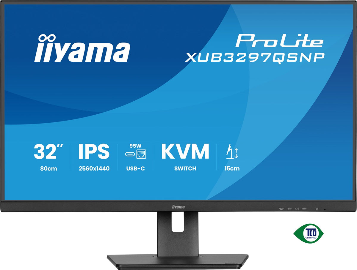 IIYAMA ProLite XUB3297QSNP-B1 Computer Monitor 32" Quad HD LED Black