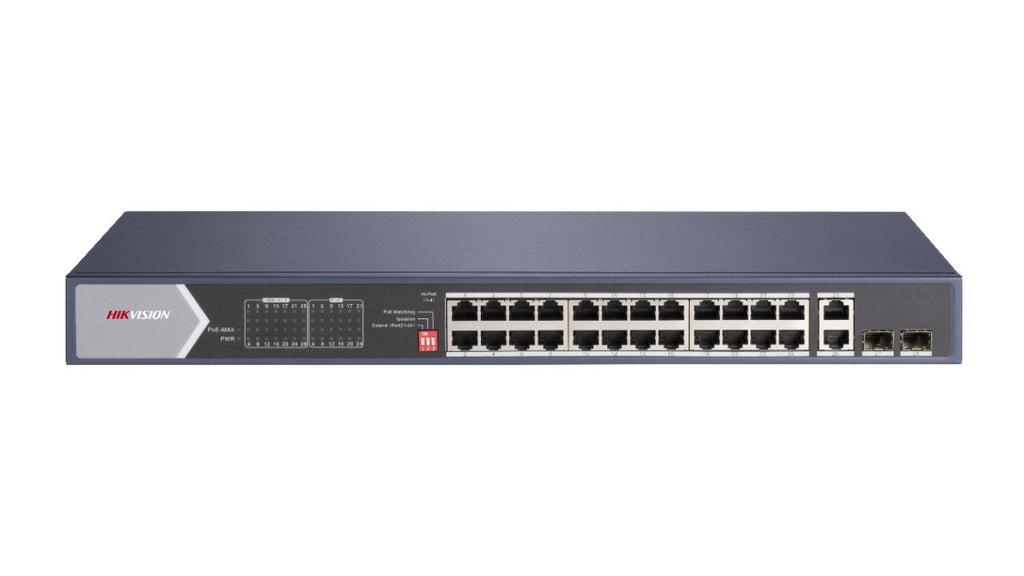 Hikvision DS-3E0528HP-E Switch - 28-port PoE