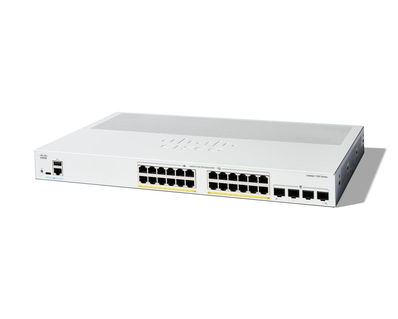 CISCO CATALYST 1300 24-PORT GE POE 4X1G SFP (C1300-24P-4G)