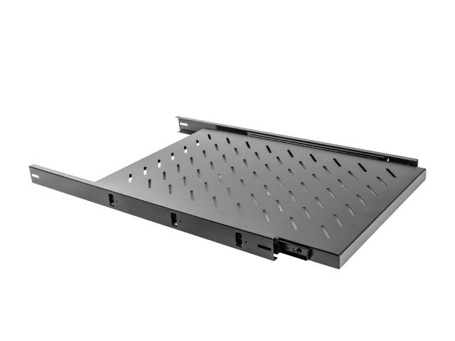 Lanberg Fixed Sliding Compartment 19" 1U 465x750mm Black (AK-1011-B)