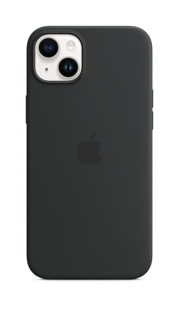 Apple iPhone 14 Plus Silicone Case - Midnight - MagSafe - Model MPT33ZM/A