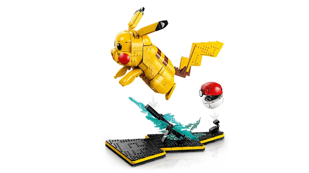 LEGO POKÉMON Pikachu and Pokéball Building Set 2050 Elements Ages 18+ Model 72152