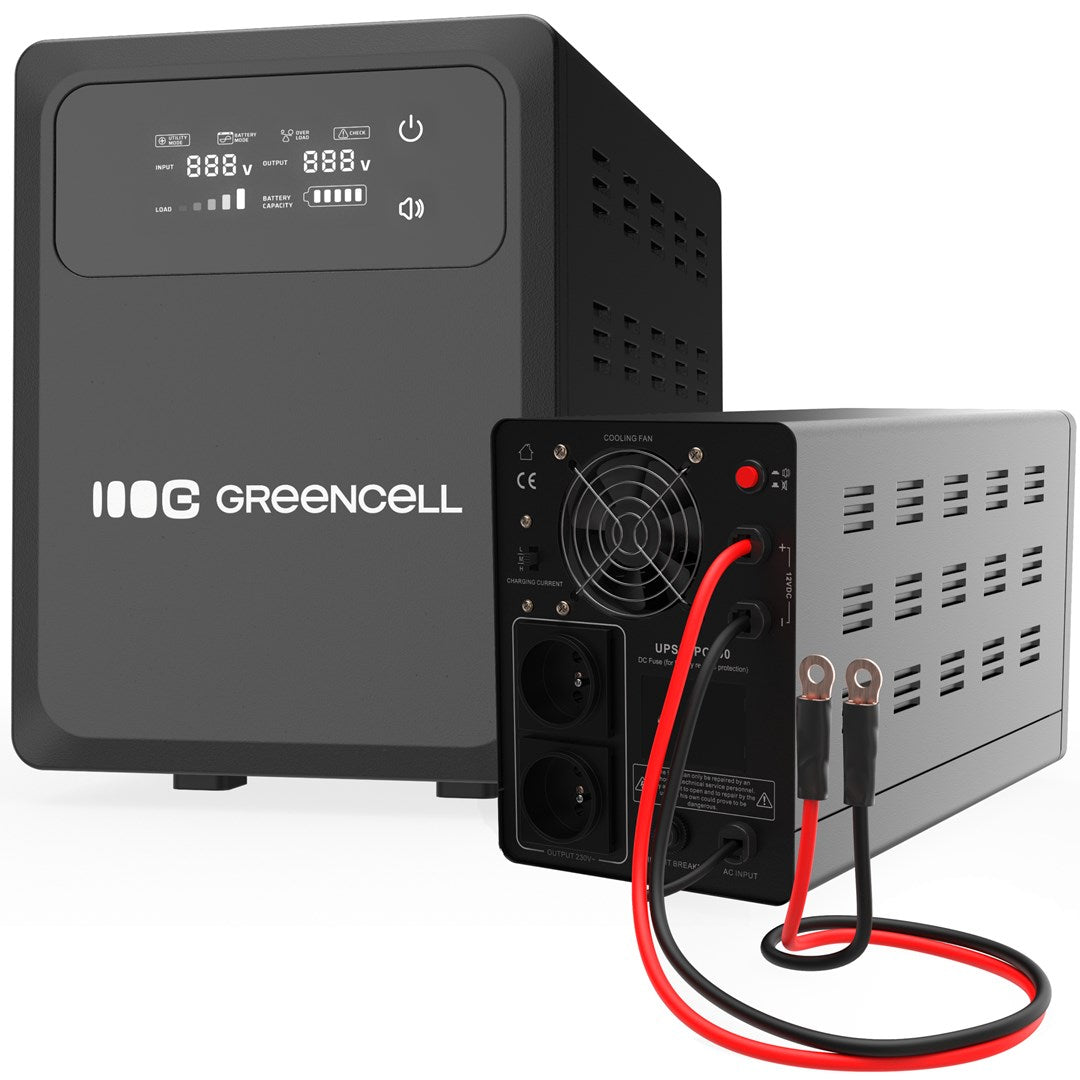 UPS Backup Power Green Cell PowerCore 1200VA 800W