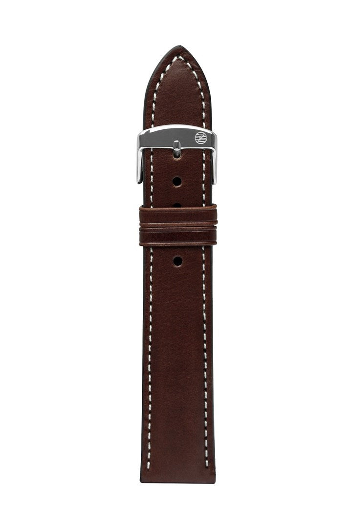 Zeppelin Leather Strap 22 mm Brown 9L46707CN2220