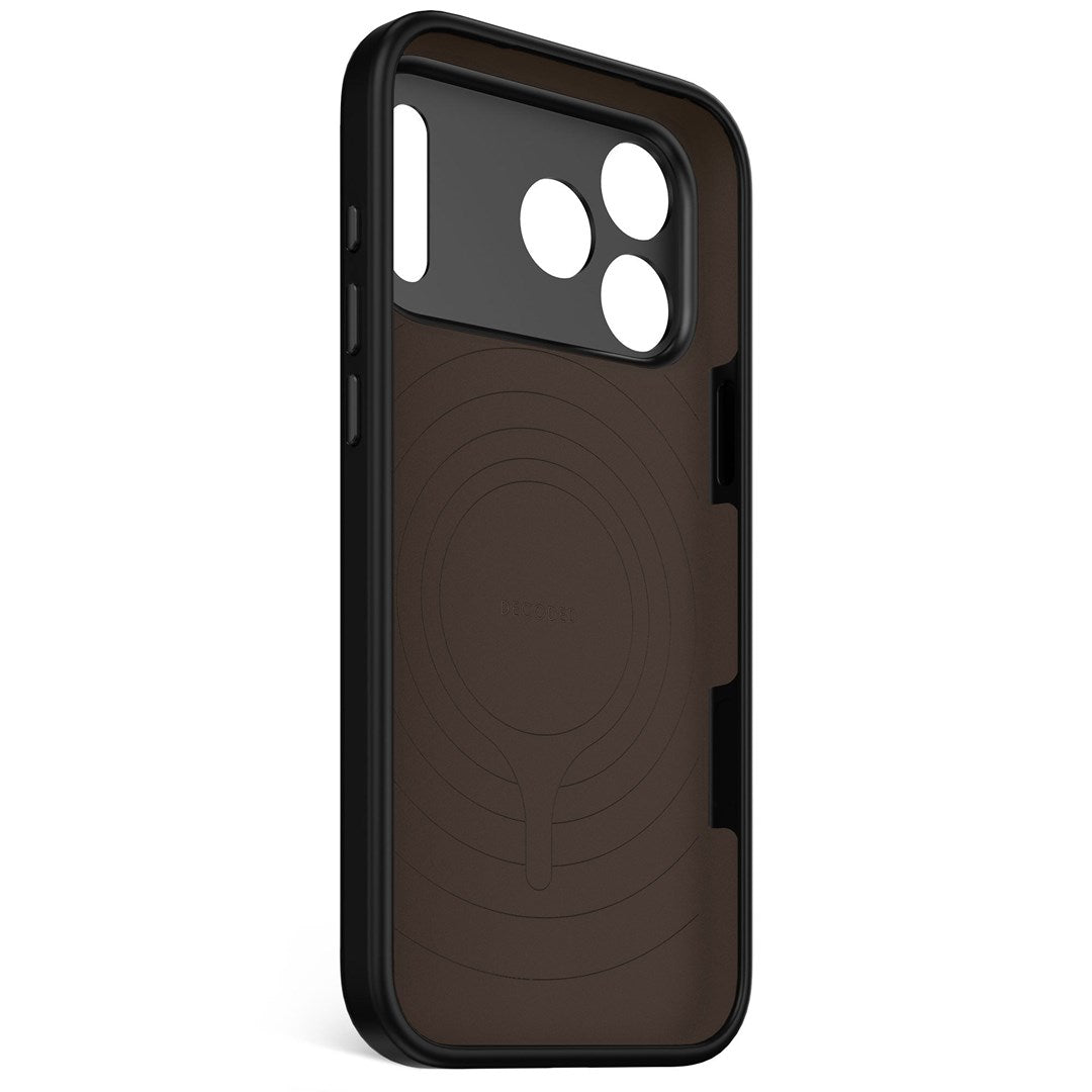 Decoded Silicone Case iPhone 17 Pro Max Black with MagSafe (D25IPO17PKBCS9PK)