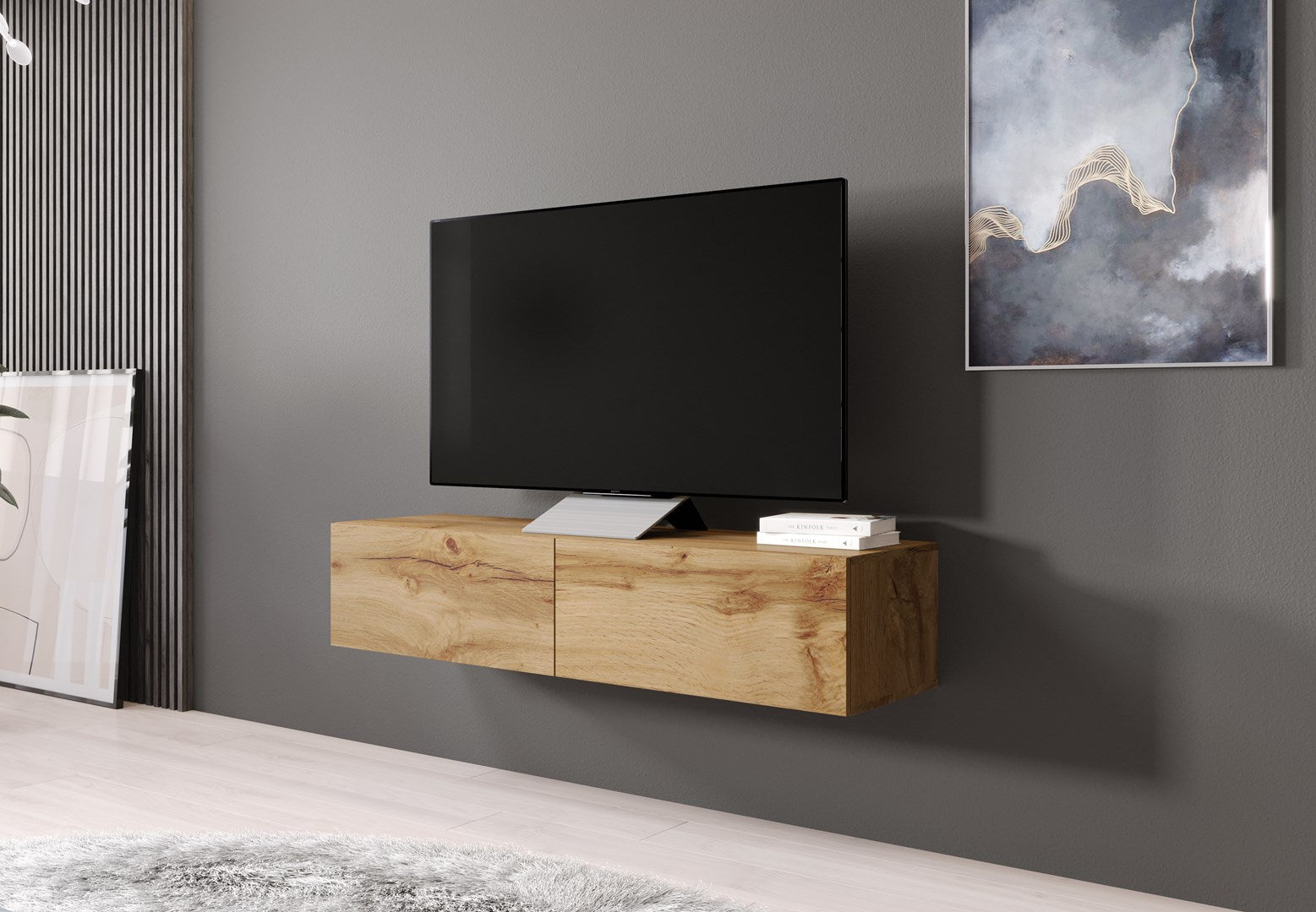 Cama RTV VIGO140 w/w TV Stand & Entertainment Center (RTV VIGO140 w/w)