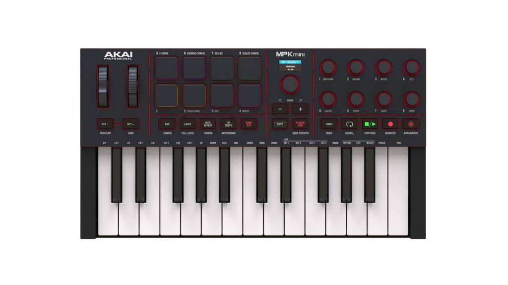 AKAI MPK Mini MK4 MIDI Controller Black