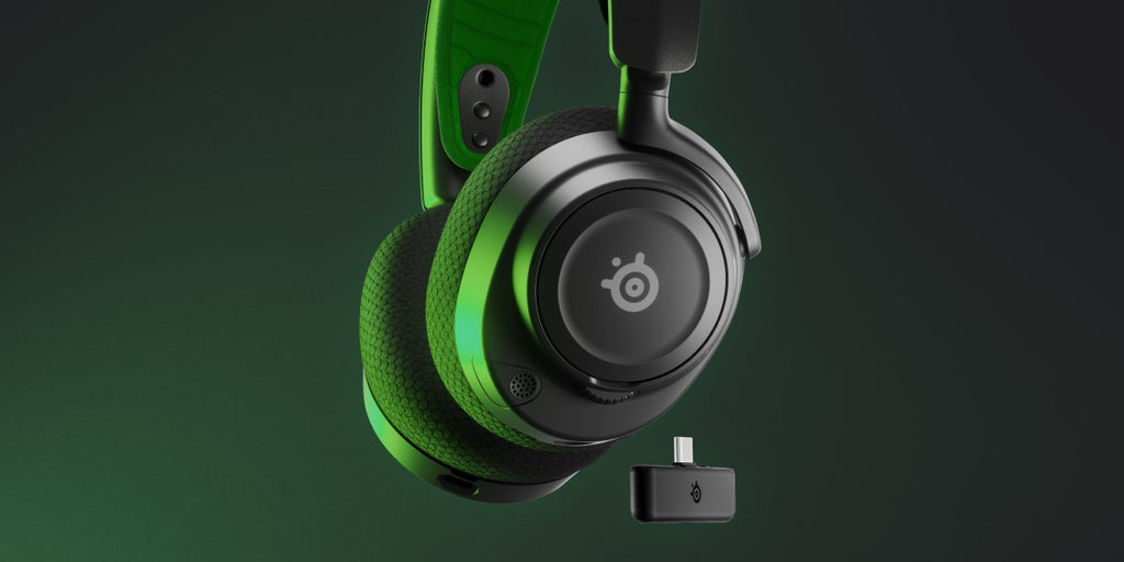 Steelseries Arctis Nova 7X Headset Wired & Wireless Head-band Gaming USB Type-C Bluetooth Black  Green