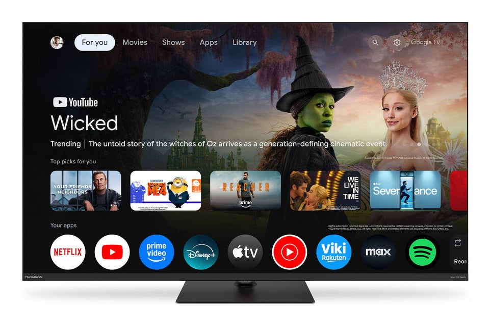 THOMSON 43" 4K Ultra HD Smart TV, Cortex Processor, Dolby Vision, Model 43MG7C15