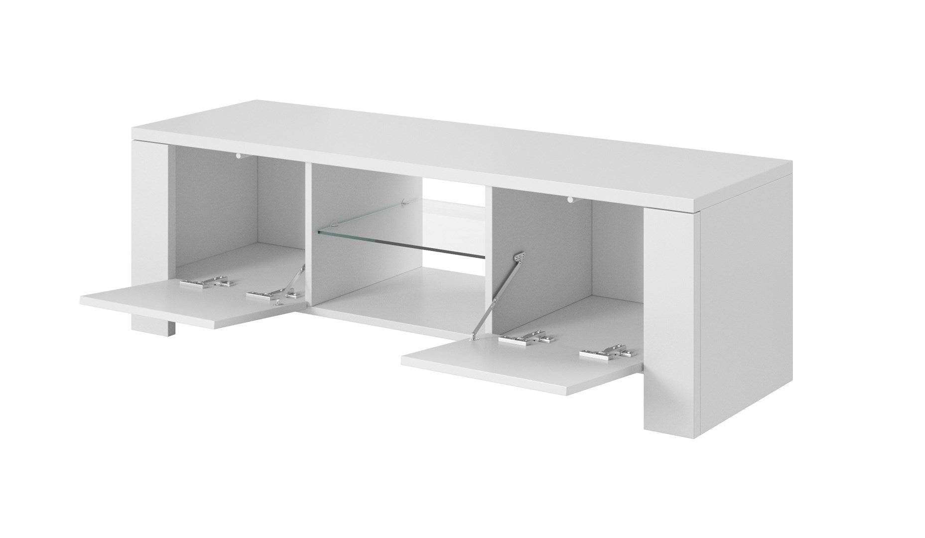 Cama TV Stand WEST 42/130/42 White/White Gloss