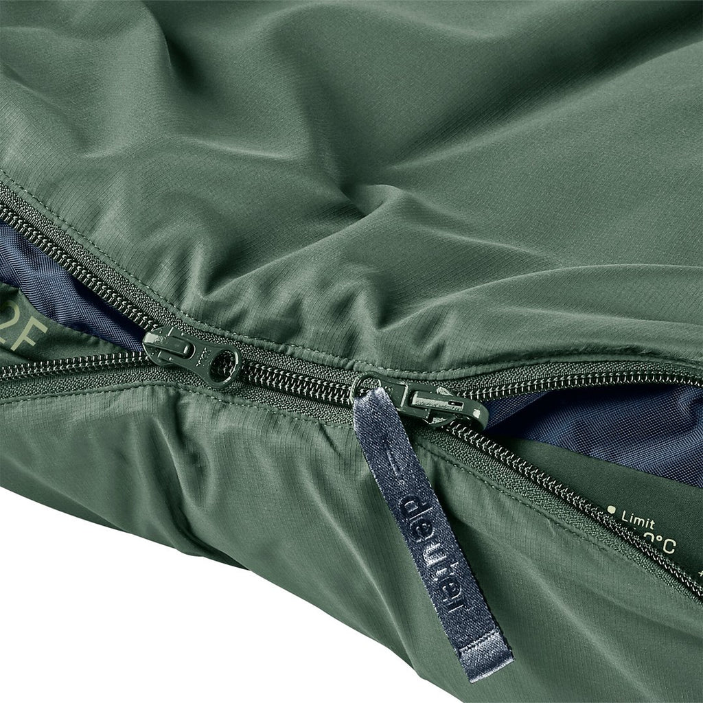Deuter Orbit -5° Synthetic Sleeping Bag 185 cm Ivy/Ink 5C/23F