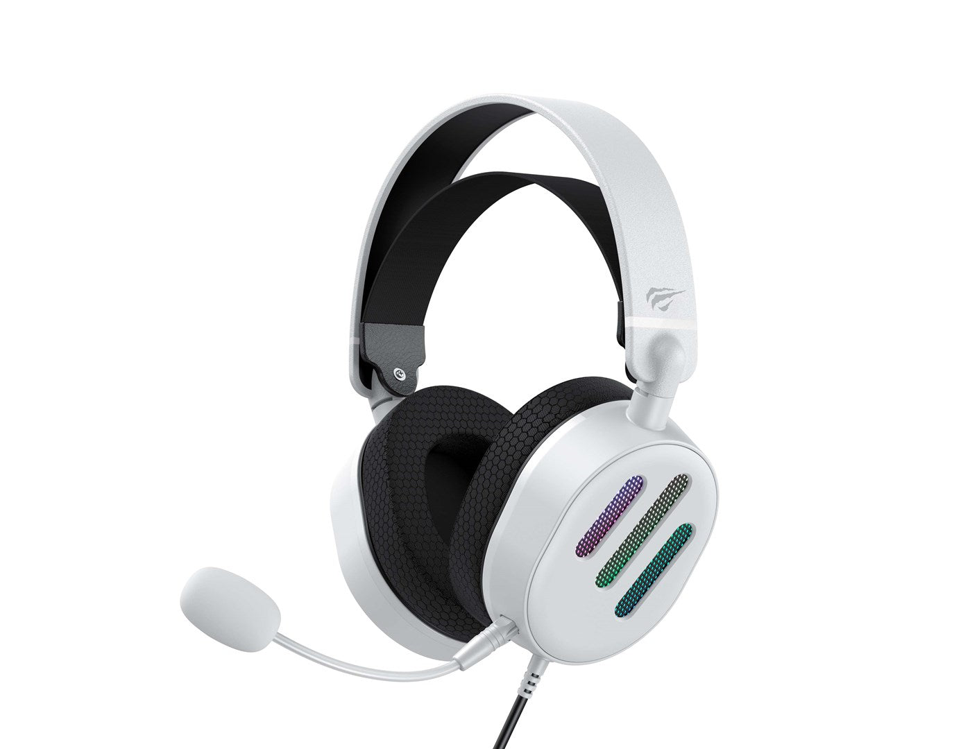 Havit H2038U RGB Gaming Headphones White