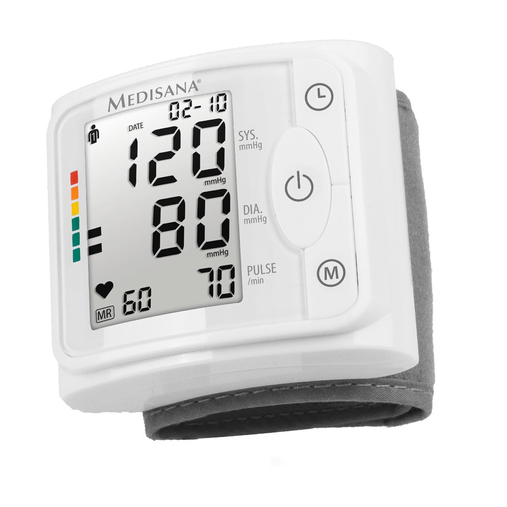 MEDISANA Wrist Blood Pressure Monitor - BW 320 - Arrhythmia Measurement - XL Digits