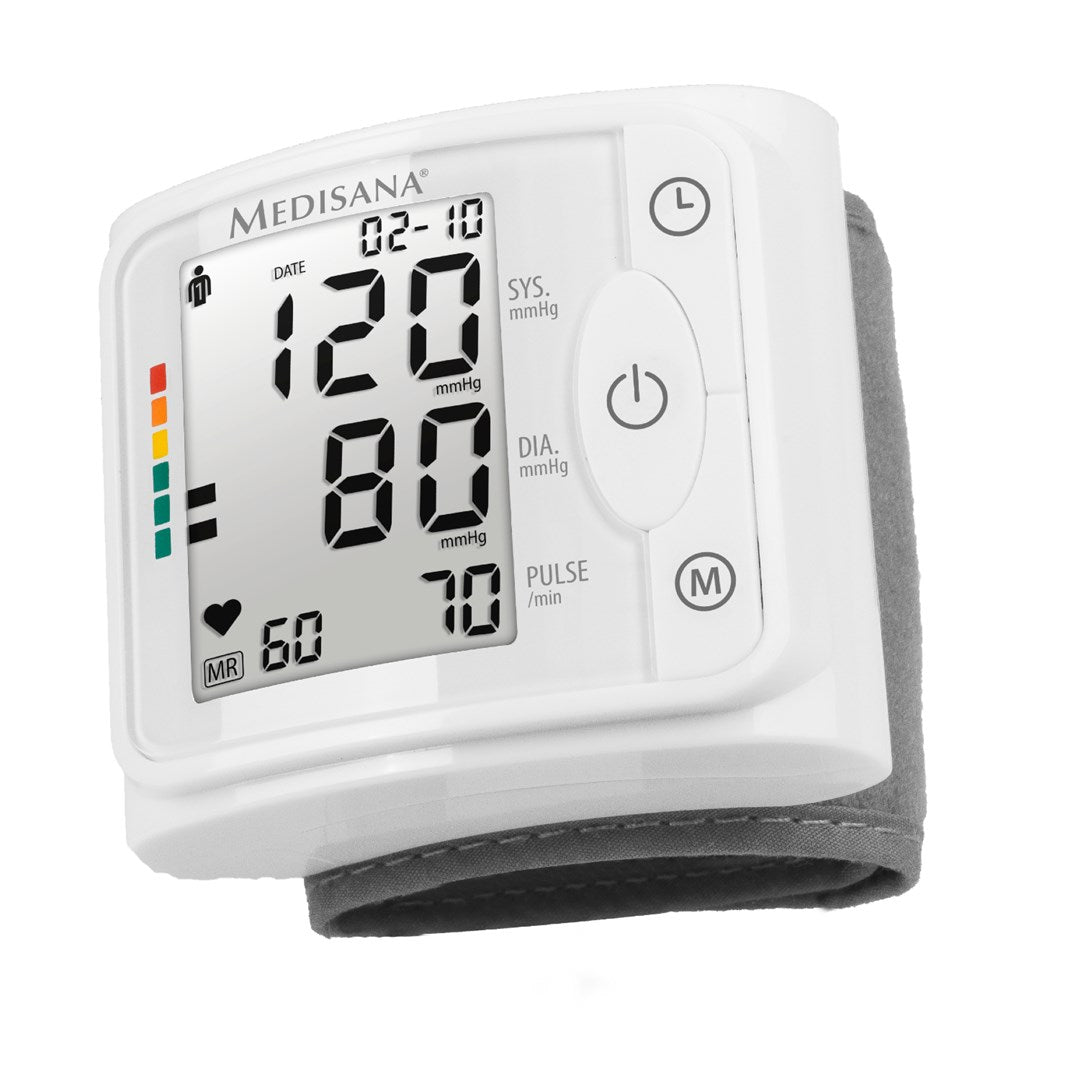 MEDISANA Wrist Blood Pressure Monitor - BW 320 - Arrhythmia Measurement - XL Digits