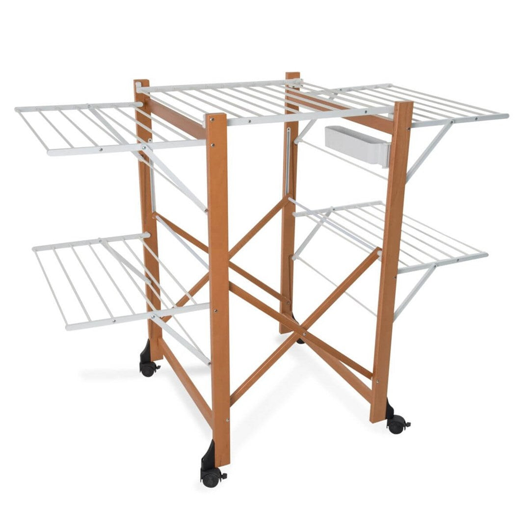 ARREDAMENTI ALIANTE Drying Rack 132 x 105 cm Brown