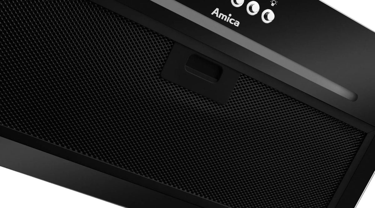 Amica OMP6255BG Built-in cooker hood black 389 m3/h