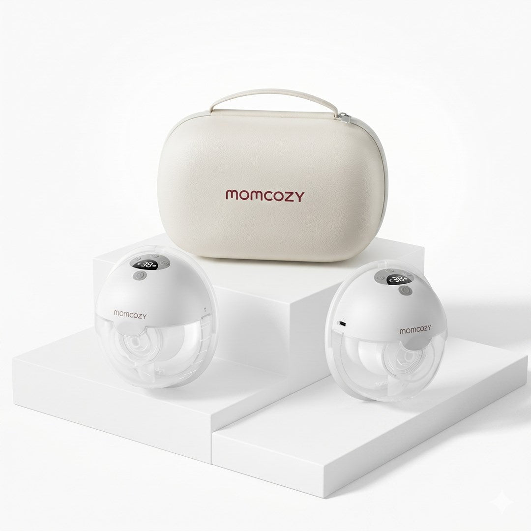 Momcozy M5 Double Breast Pump with App Control Grey 180 ml BP380-GR71000B00105-C