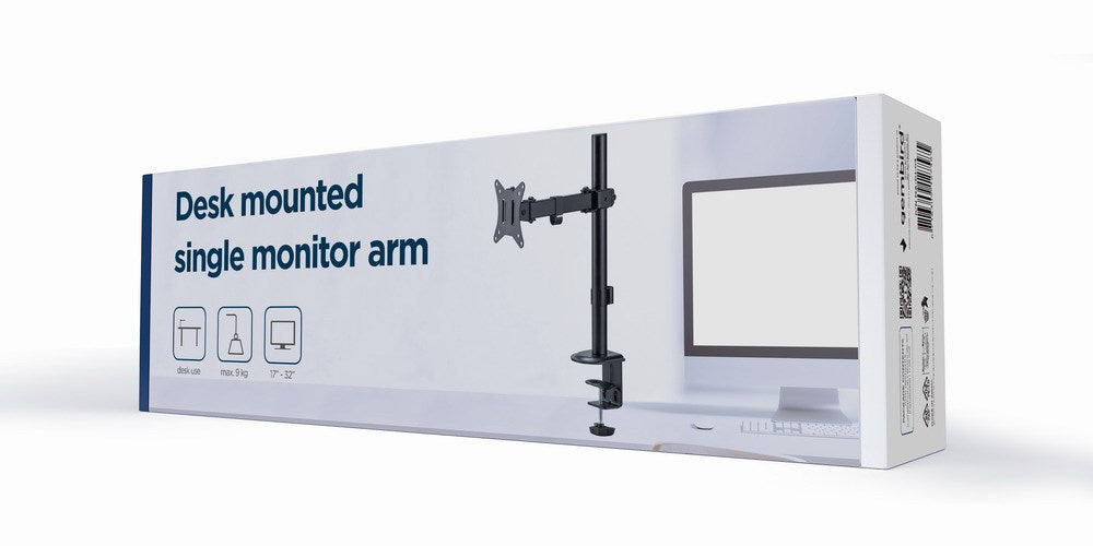 Gembird MA-D1-03 Monitor Mount/ Stand 81.3 cm (32) Desk Black