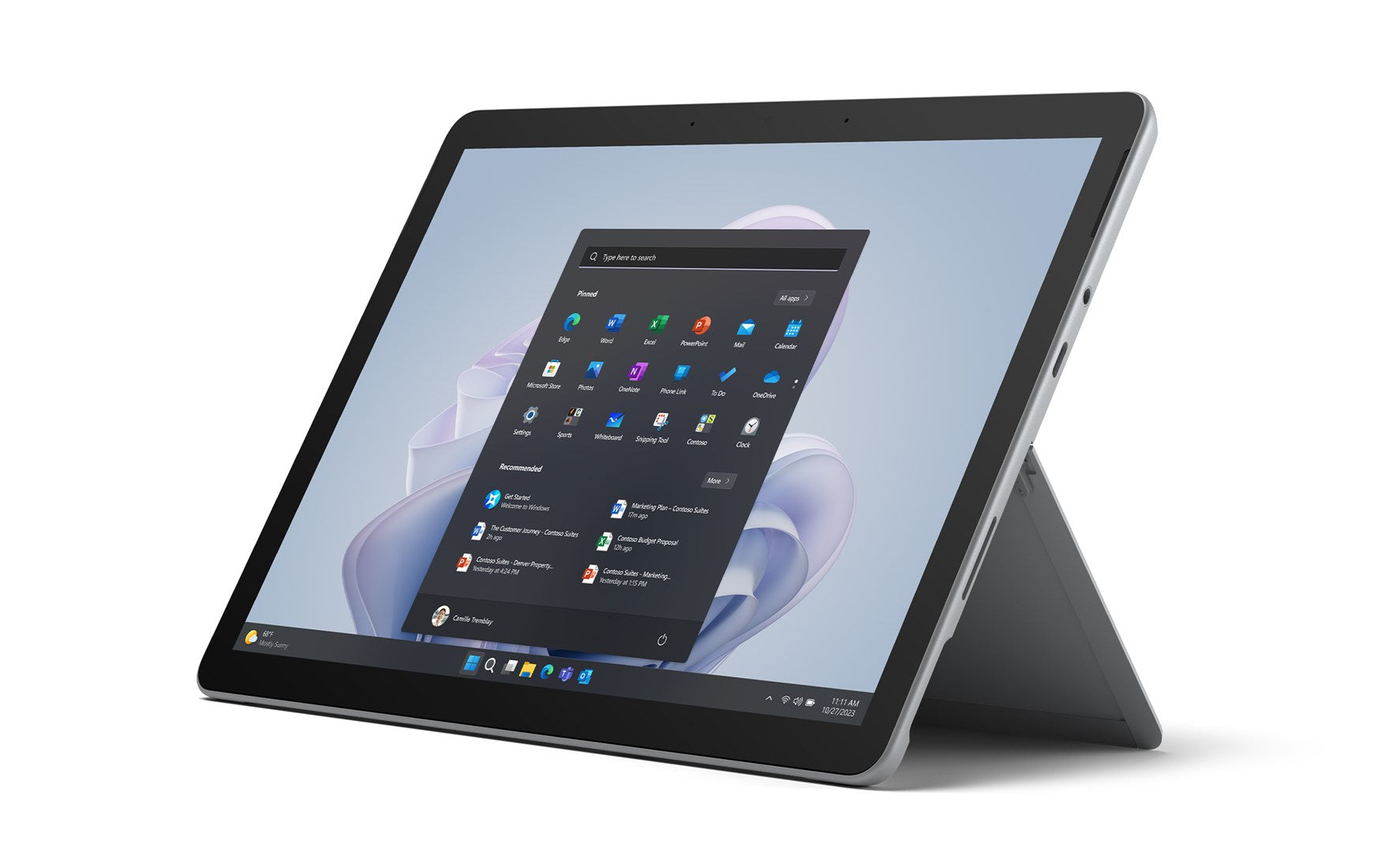 Microsoft SURFACE GO N200 Laptop 8GB RAM 64GB Win11 Platinum (XGT-00004) N200/8/64