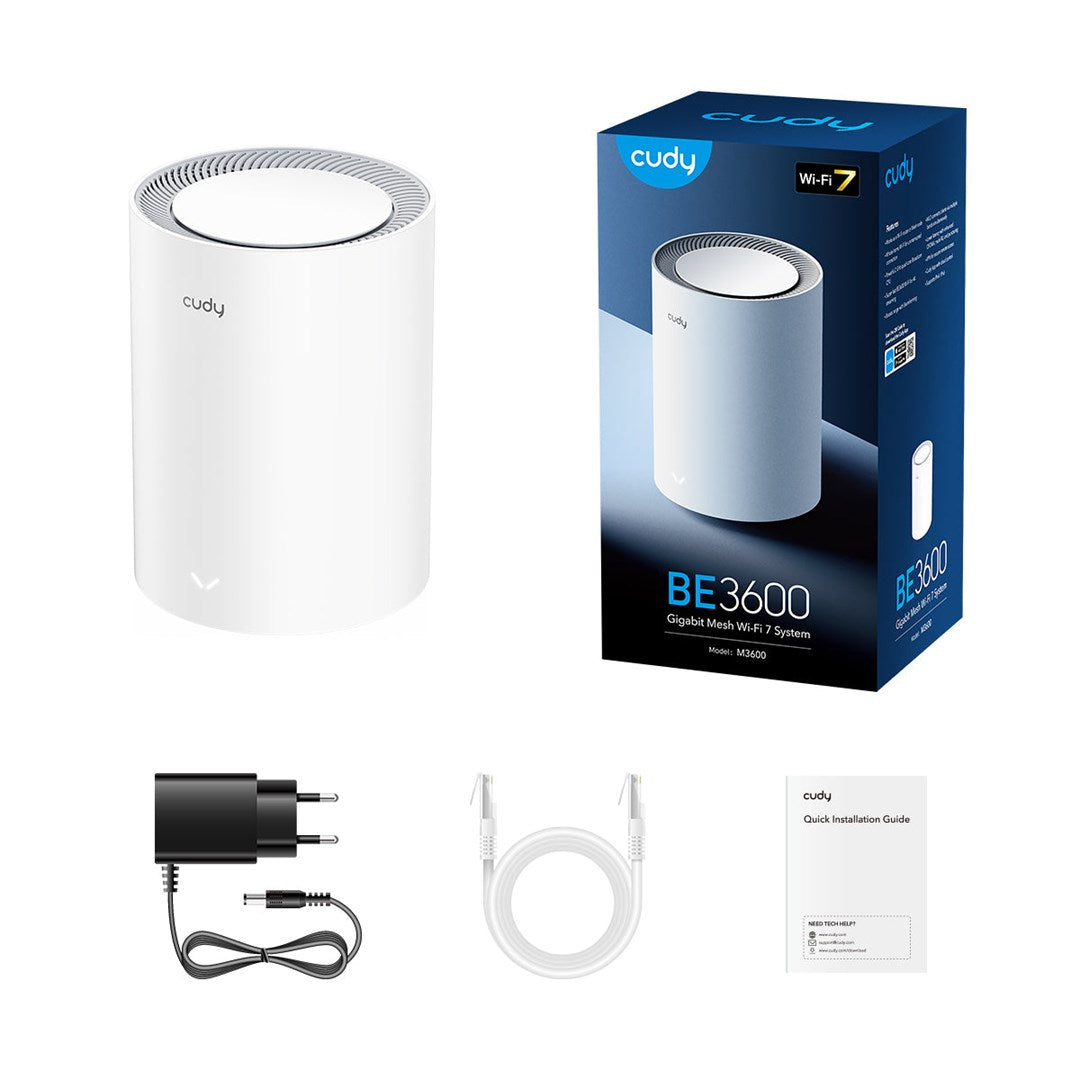 Cudy M3600 Dual-band Wi-Fi 7 Router 802.11be