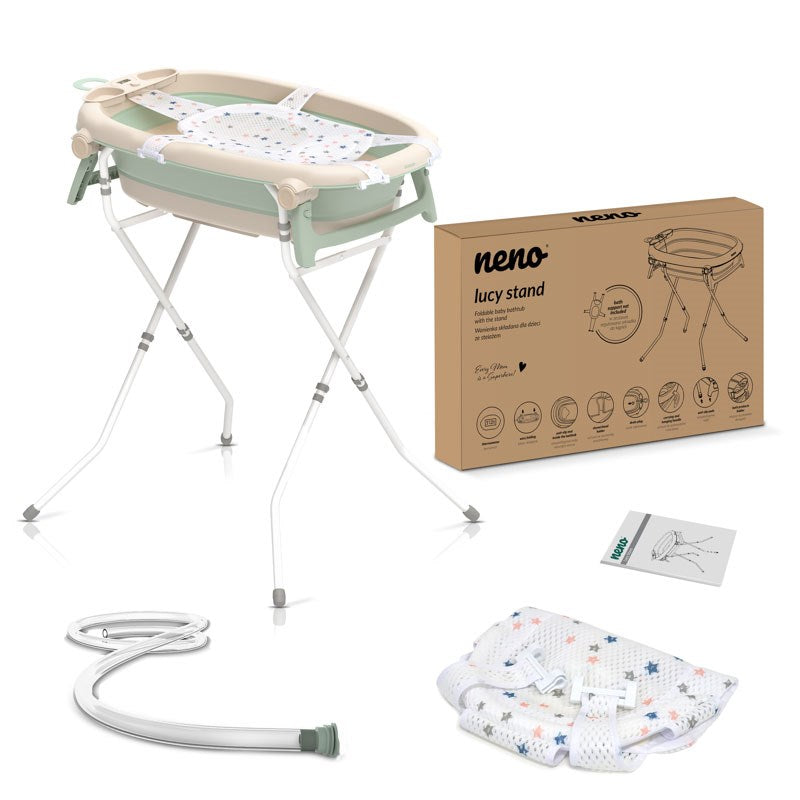 LUCY Stand Foldable Baby Bath with Frame